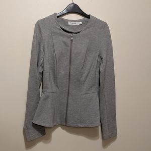 Ricky's Grey Comfy Peplum Jacket